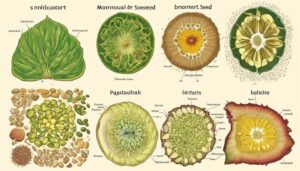 comparing monocot and dicot seeds