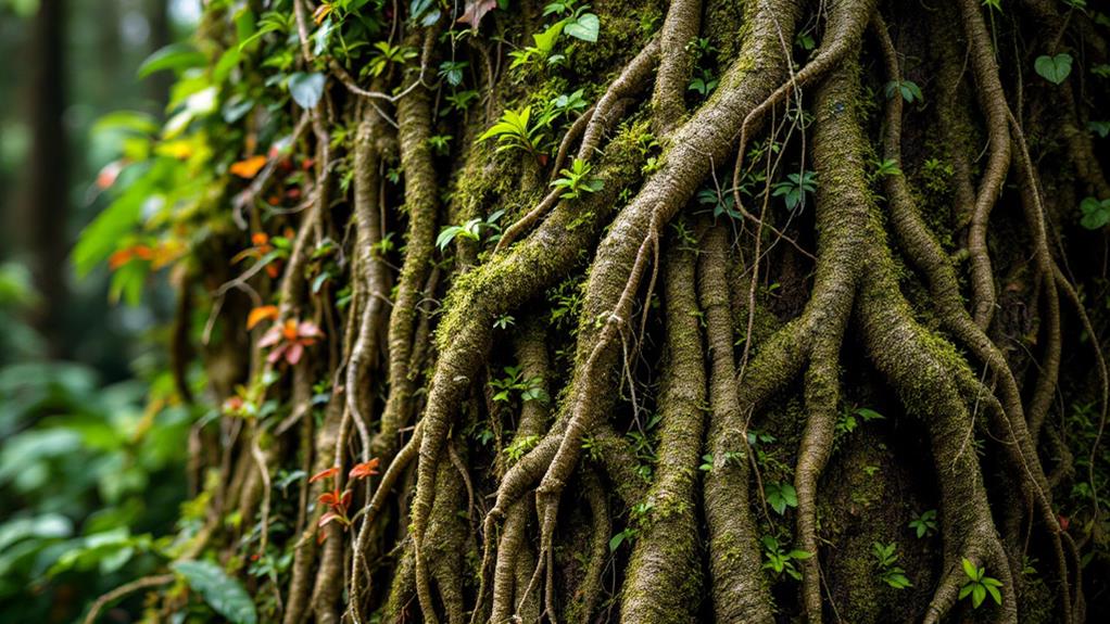 adaptive plant root structures