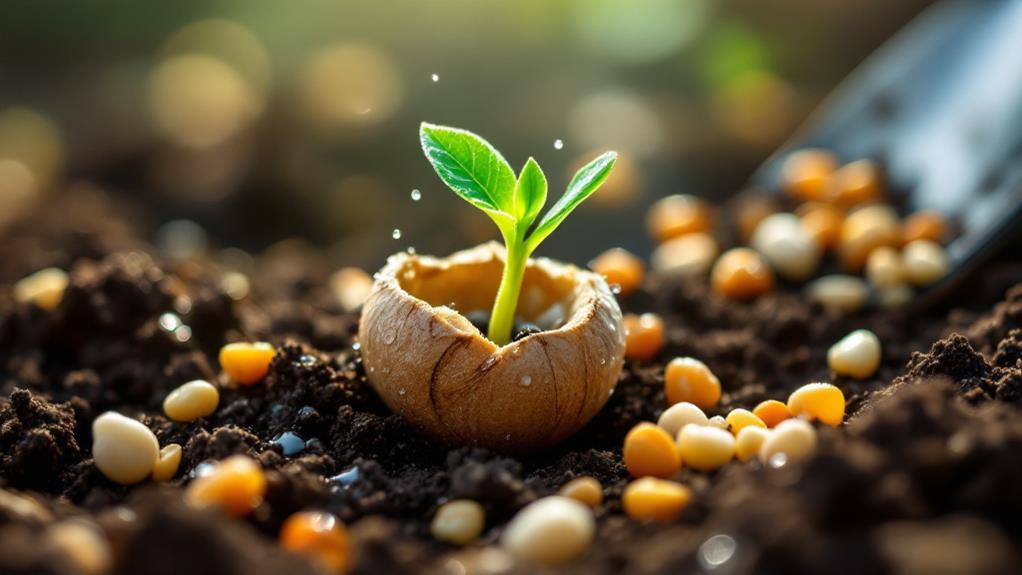 initiating seed germination process