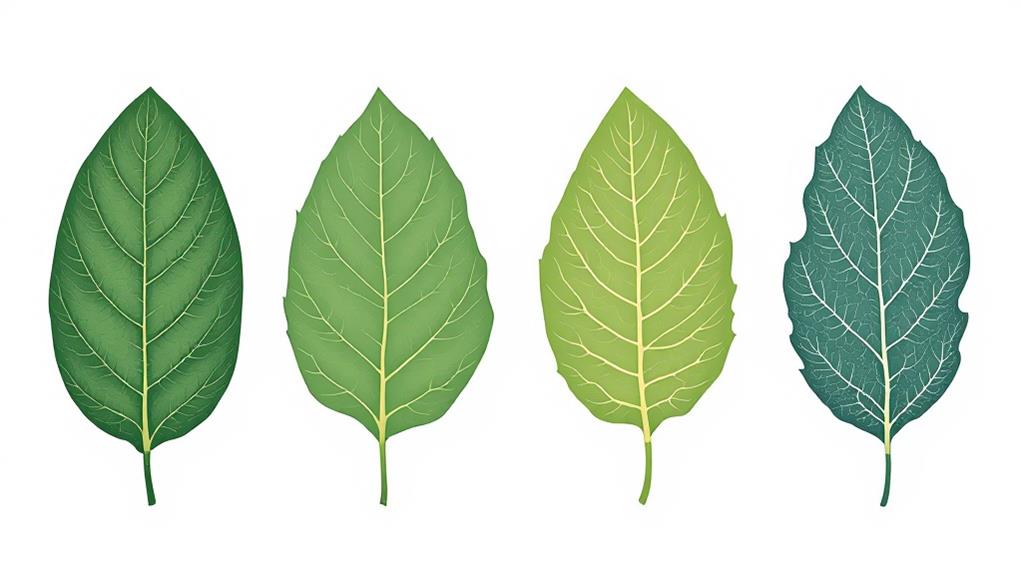 basic leaf form variations